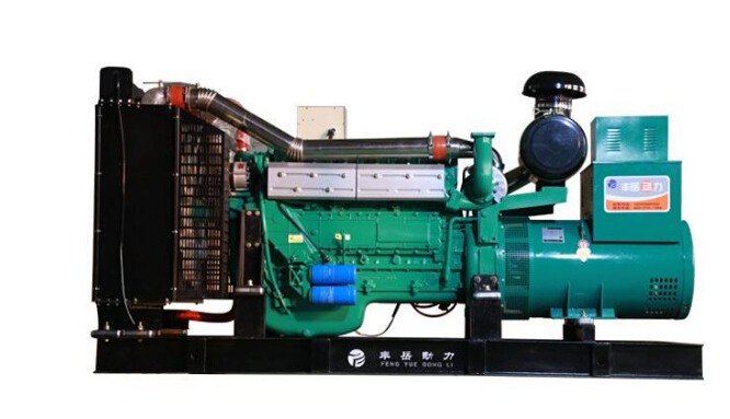 广宗上柴500kw大型柴油发电机组